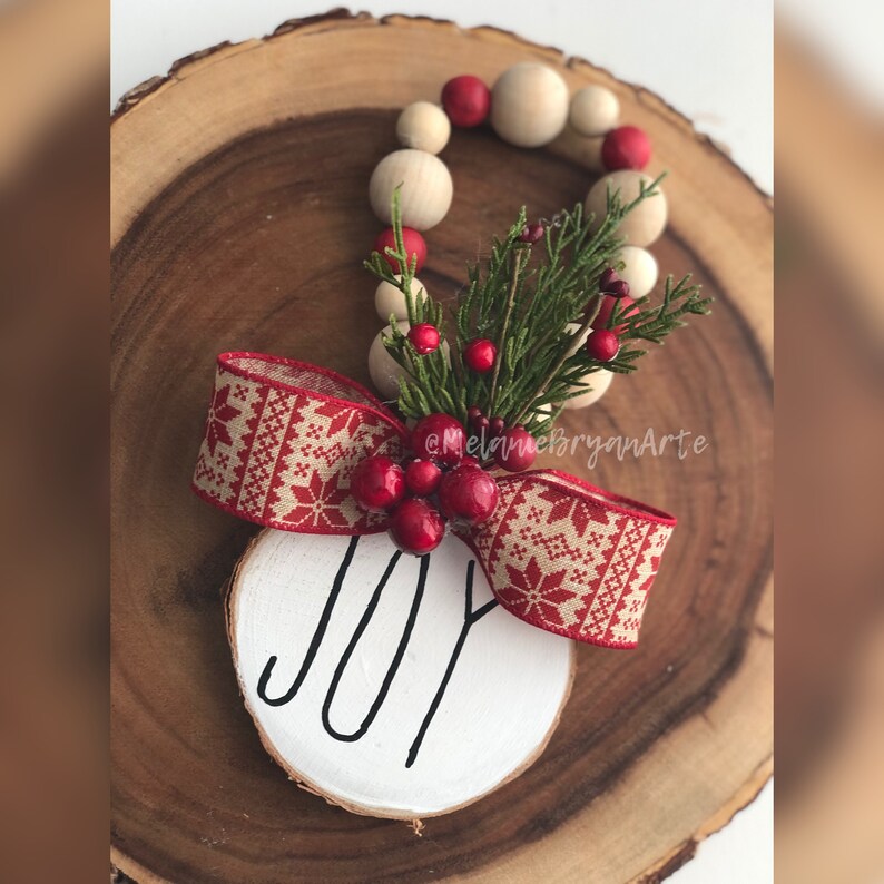 Rustic Holiday Door Knob Hanger Christmas Door Knob Hanger Etsy