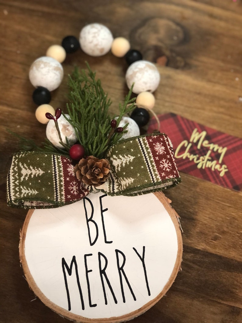 Rustic Holiday Door Knob Hanger Christmas Door Knob Hanger - Etsy