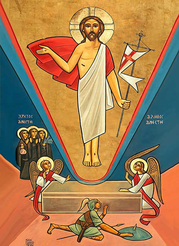 Easter Resurrection Icon