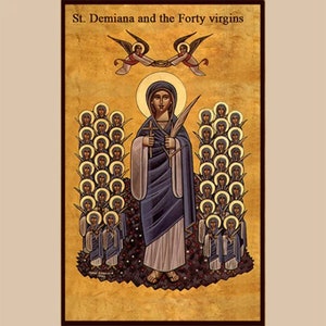 St. Demiana and the forty Virgins