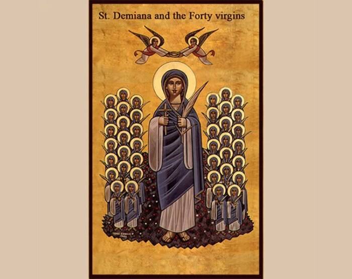 St. Demiana and the forty Virgins