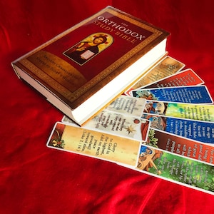 Nativity feast’s bookmarks, Set of 10 Laminated Christmas bookmarks