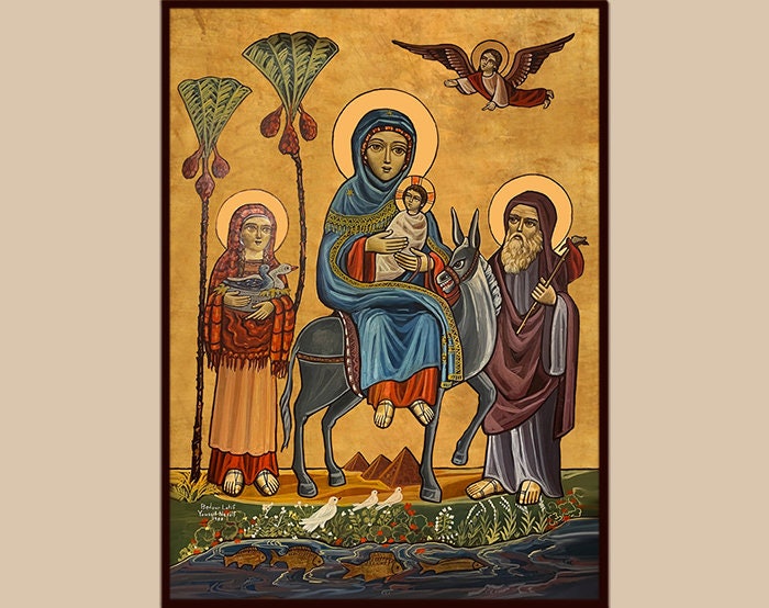 The Entrance of the Lord Christ Into Egypt #3 - Etsy