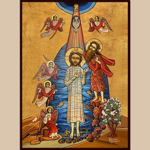 Epiphany Coptic Orthodox Icon #3