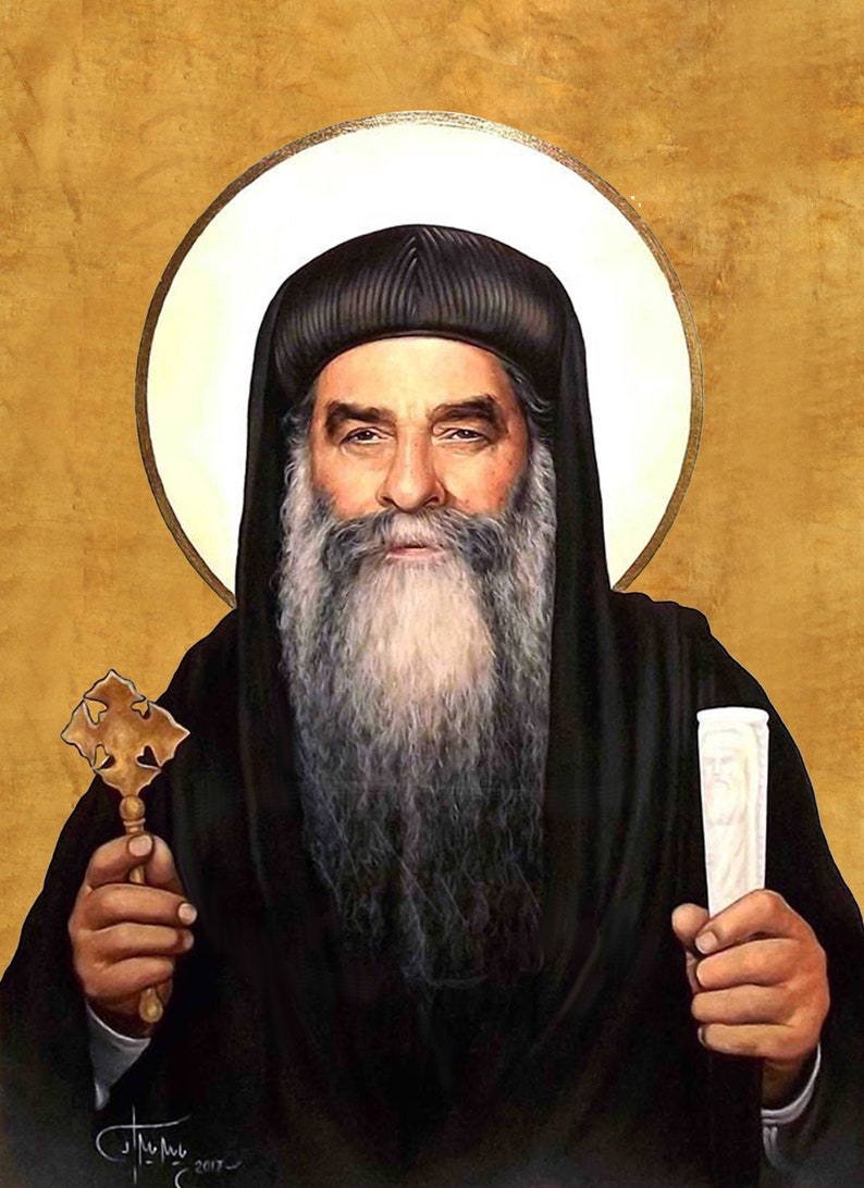 St. pope Kyrillos the Sixth Etsy