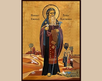 St. Anthony the Great- the father of all Monks