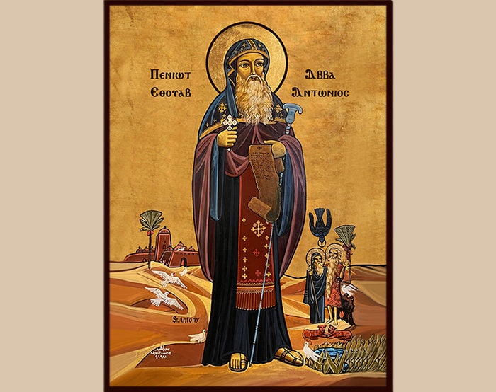 St. Anthony the Great- Father of the All Monks - Etsy