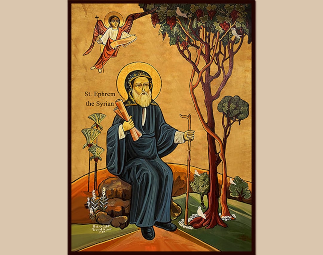 St. Ephrem the Syrian Etsy