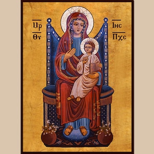 Saint Virgin Mary ( Theotokos ) # 05