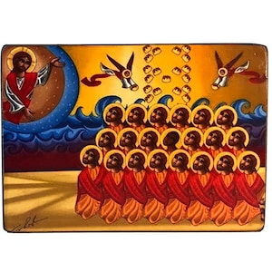 The 21 Egyptian Martyrs In Libya Etsy