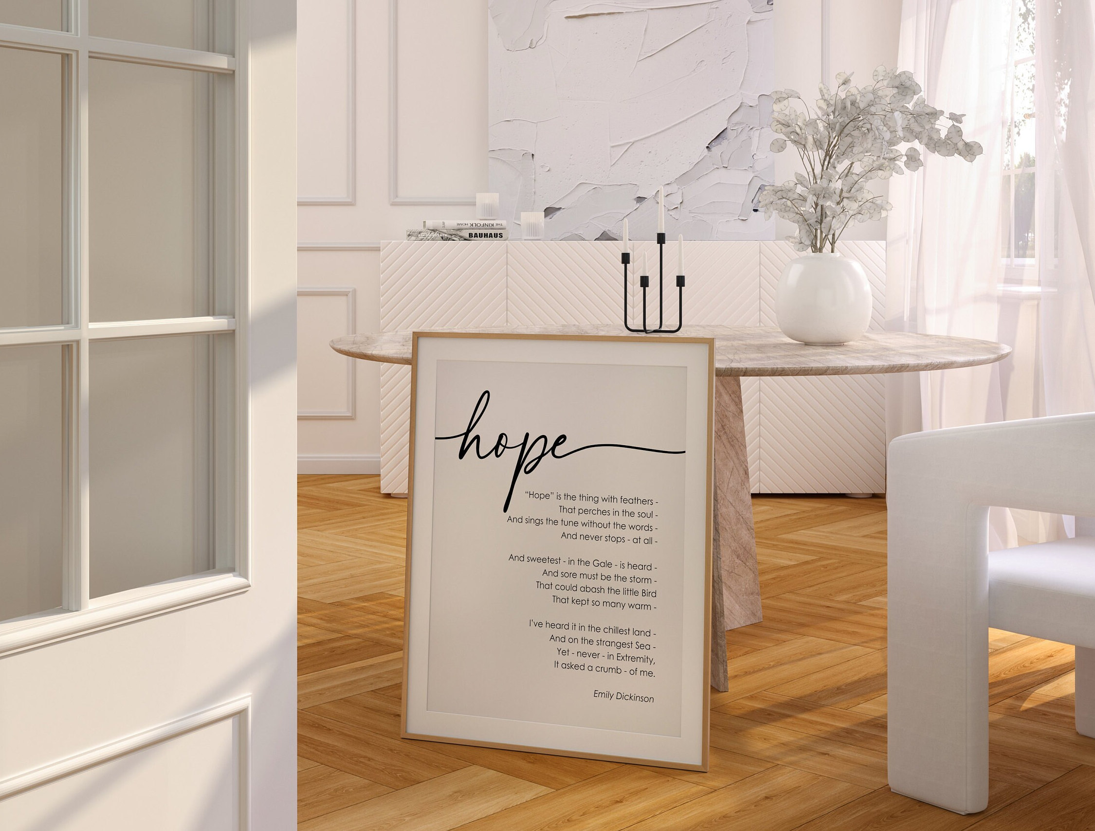 Hope is the Thing With Feathers Poem by Emily Dickinson, Poetry Digital