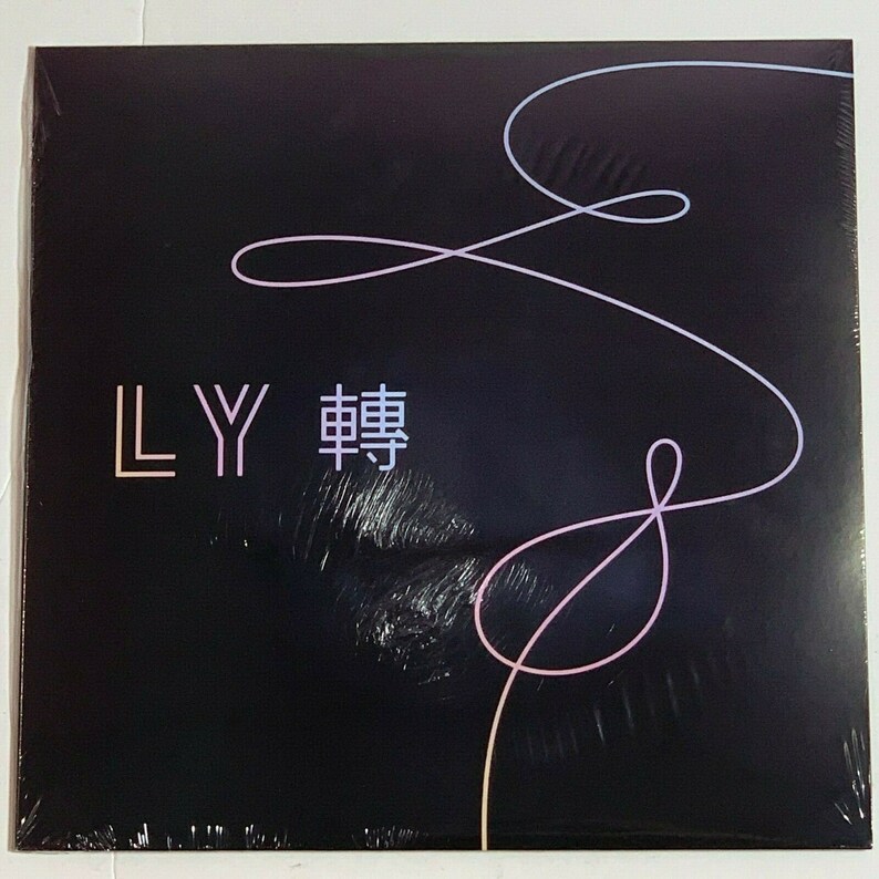 BTS Love Yourself Tear 1LP Vinyl Limited Black 12 Record