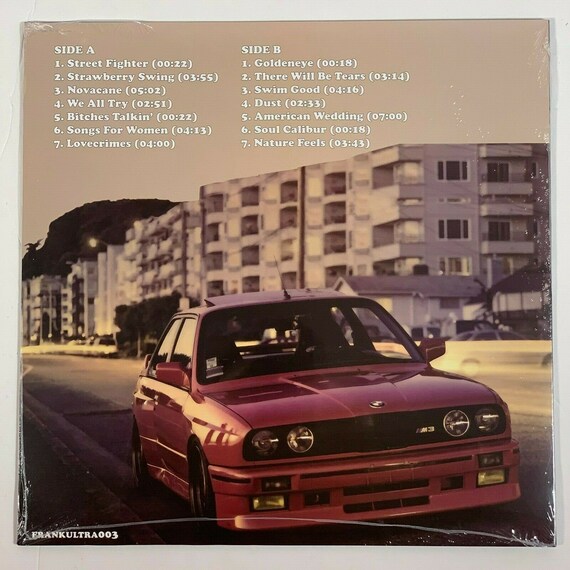 Frank Ocean Nostalgia Ultra 1lp Vinyl Limited Orange 12 Etsy