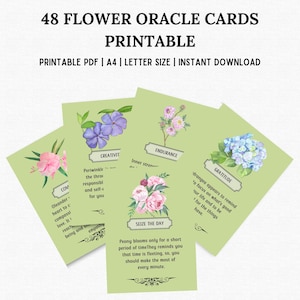 Karty Flower Oracle, botaniczna talia do wróżenia, uzdrawiania i samoopieki, inspirujące karty sztuki natury