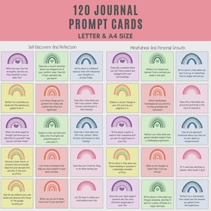 120 Journal Prompts for Self-Discovery, Reflection & Growth (PDF)