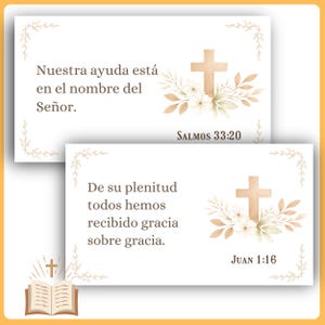 Versículos Bíblicos en Español Printable