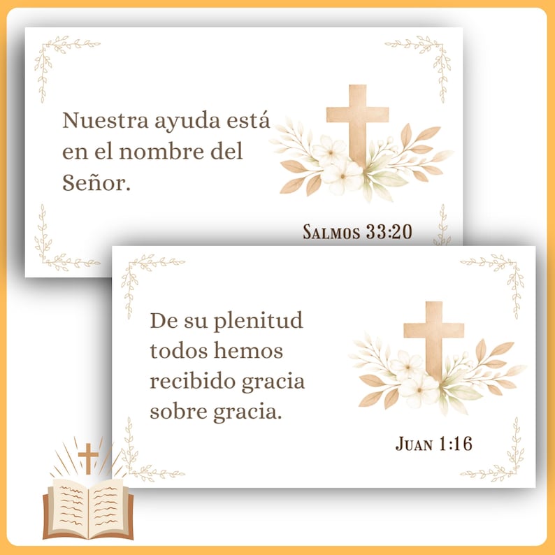 Versículos Bíblicos en Español Printable