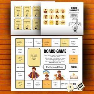 Joseph Coat Of Many Colors Craft For Sunday School Projects, Bible Story Activities For Kids