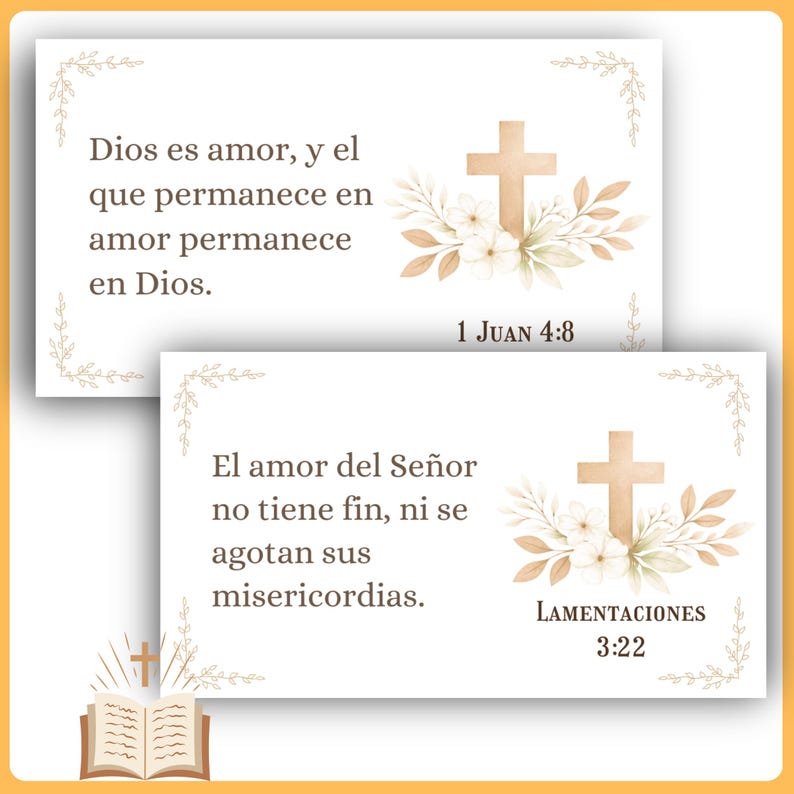 Versículos Bíblicos en Español Printable