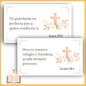 Versículos Bíblicos en Español Printable