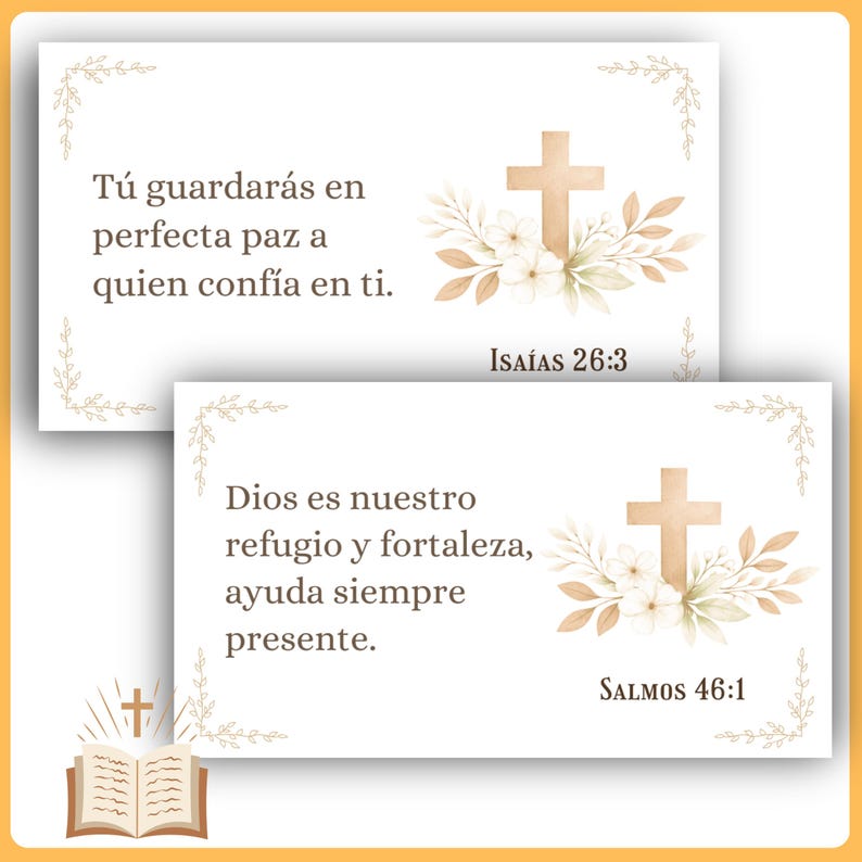 Versículos Bíblicos en Español Printable