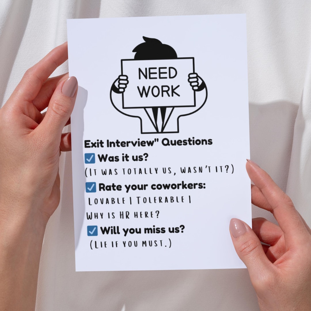 Funny Printable Going Away Card for Coworker or Boss Sarcastic