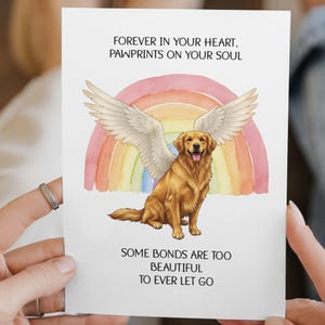 Perte d'animal de compagnie, carte de sympathie, perte de chien, carte de sympathie imprimable pour animal de compagnie, carte commémorative de chien, cadeau de deuil de chat, téléchargement numérique immédiat