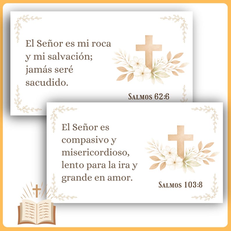 Versículos Bíblicos en Español Printable
