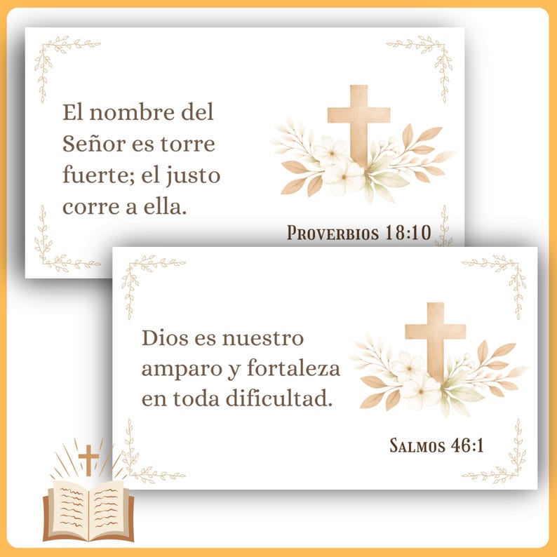 Versículos Bíblicos en Español Printable