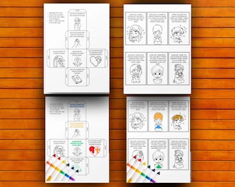 Kids crafts for forgiveness - Prayer Cube sunday school lesson