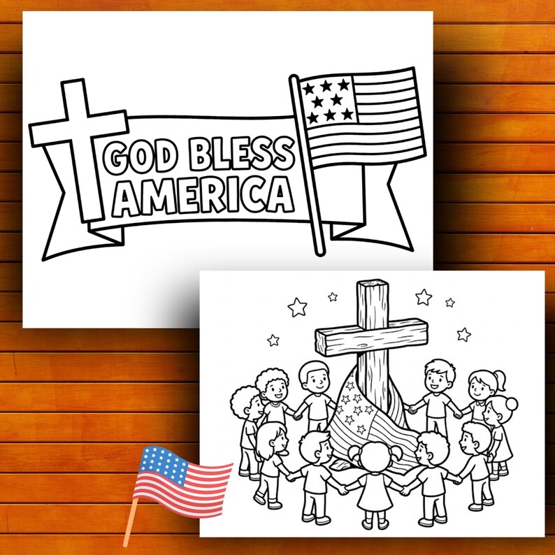 4th of July Coloring Pages for Kids - Patriotic Christian Activity ...