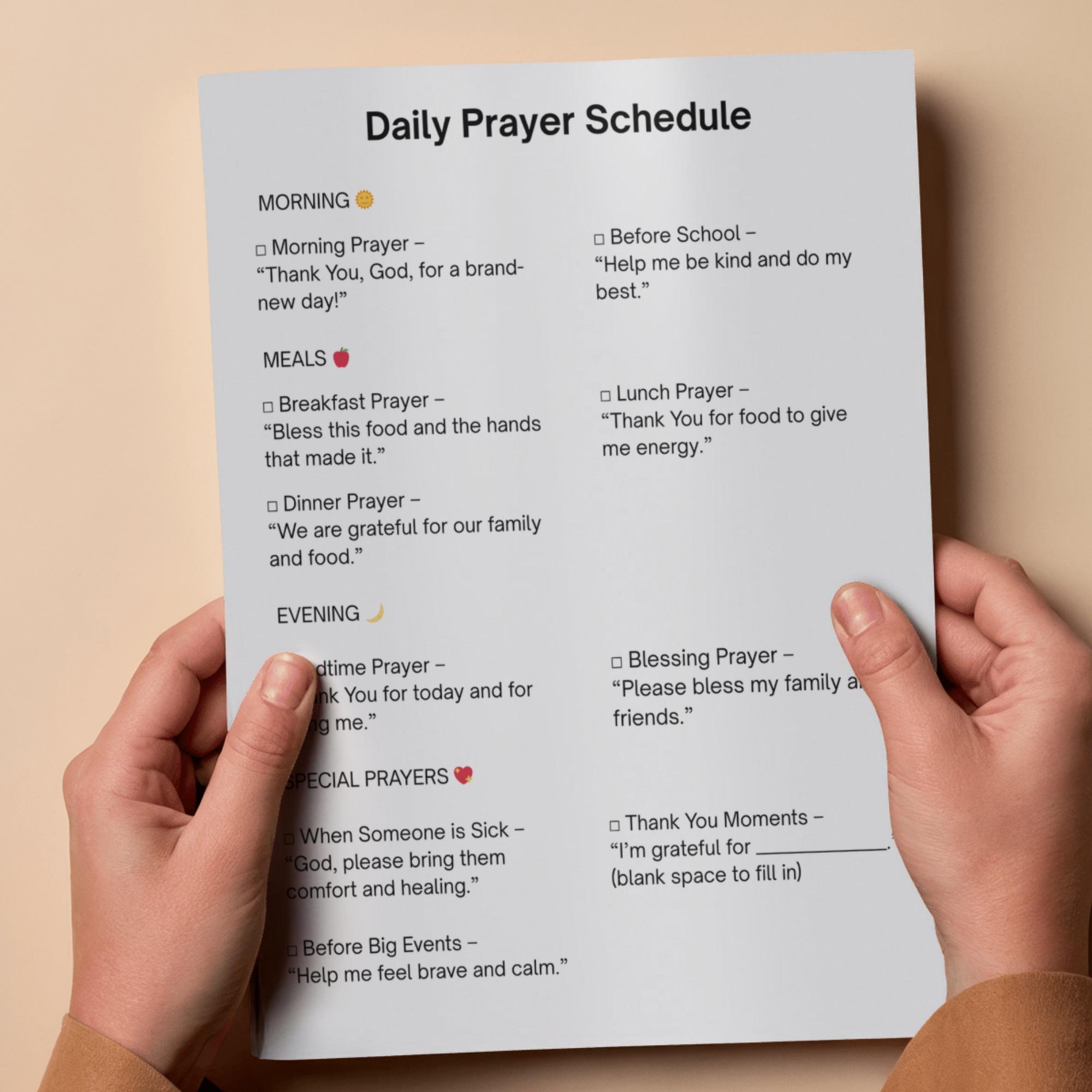 Kids Prayer Printable Journal Pages, Sunday School Lesson, ACTS - Etsy