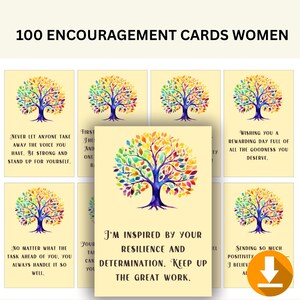 Aanmoedigingskaarten voor vrouwen, inspirerende citaten, affirmatiecadeaus, opbeurende kaarten, motiverende berichten