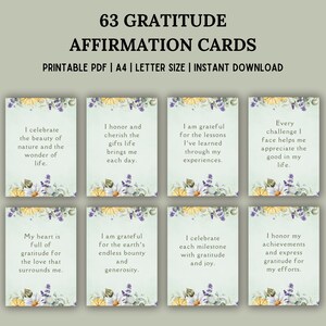 Notes of Encouragement Cards Inspirational Quote Cards Positive Affirmation Cards Gratitude Cards Thank You