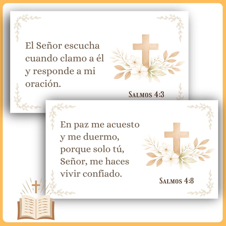 Versículos Bíblicos en Español Printable