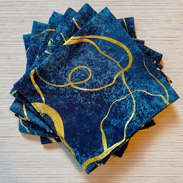 Marbled Napkins Etsy