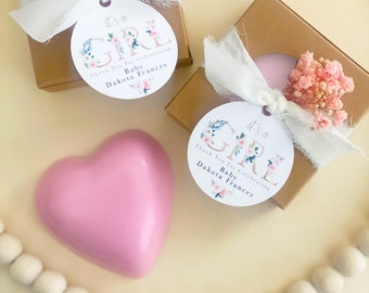 10 Piece Baby Shower Soap Favors - Shower Favors - Baby Girl - Baby Boy - Custom - Custom Favors