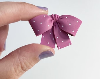 POLKADOT TEENY BOWS