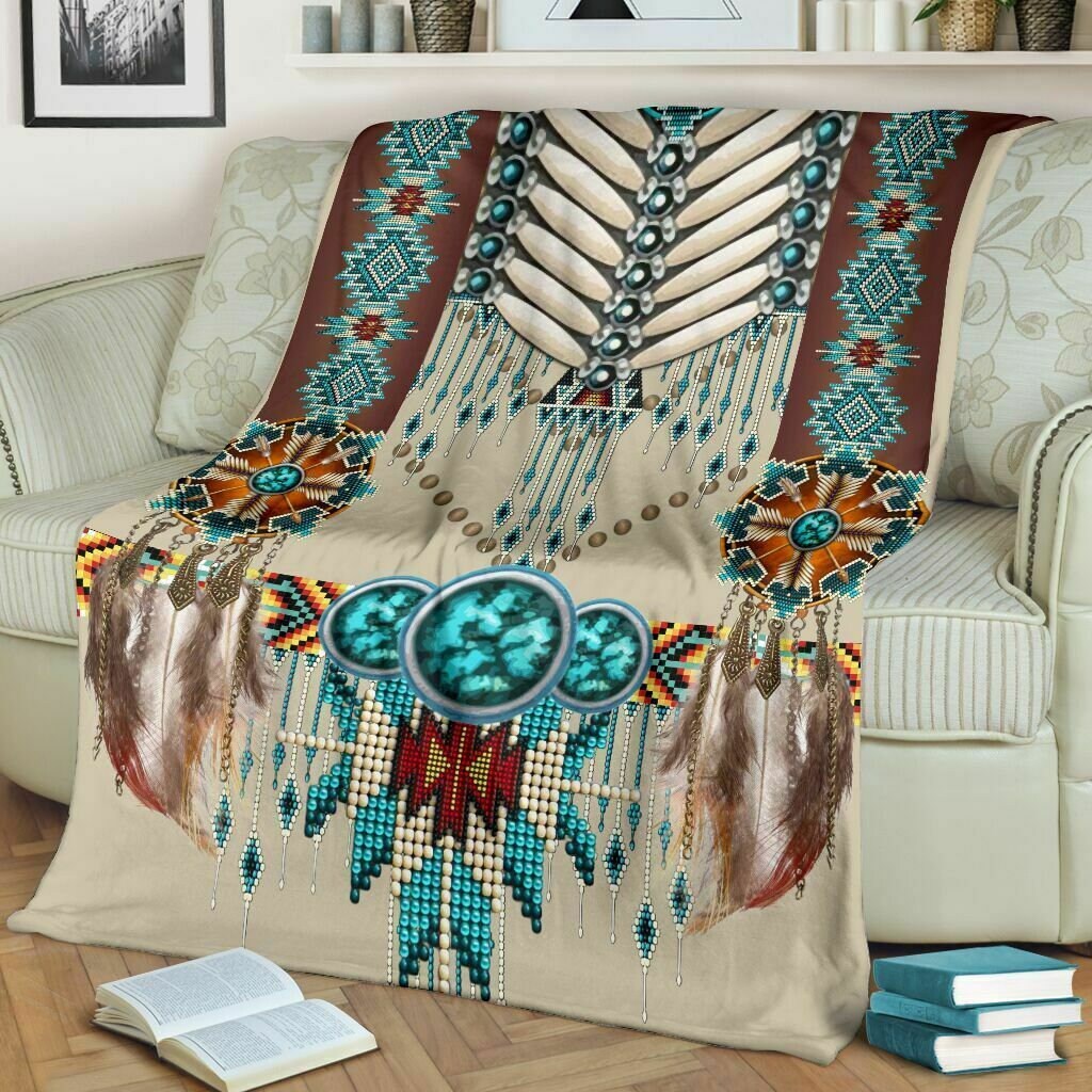Fleece Blanket Nice Native American Blanket Fleece Blanket Etsy