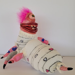 Sock Worm Posable Art Doll