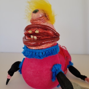 Sock Worm Posable Art Doll