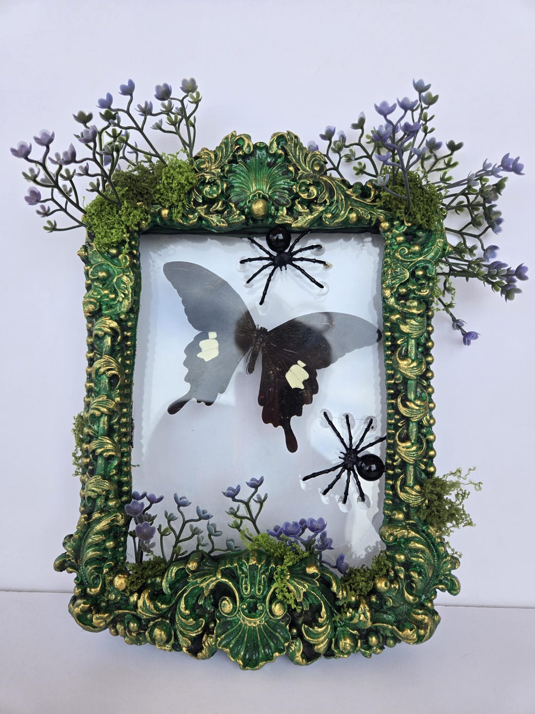 Cottagecore Real Butterfly Frame Art Piece - Etsy