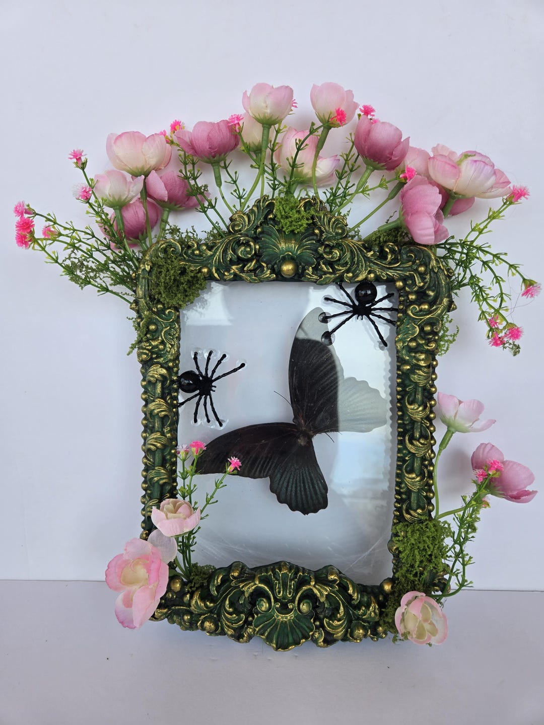 Cottagecore Real Butterfly Frame Art Piece - Etsy