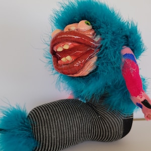 Sock Worm Posable Art Doll