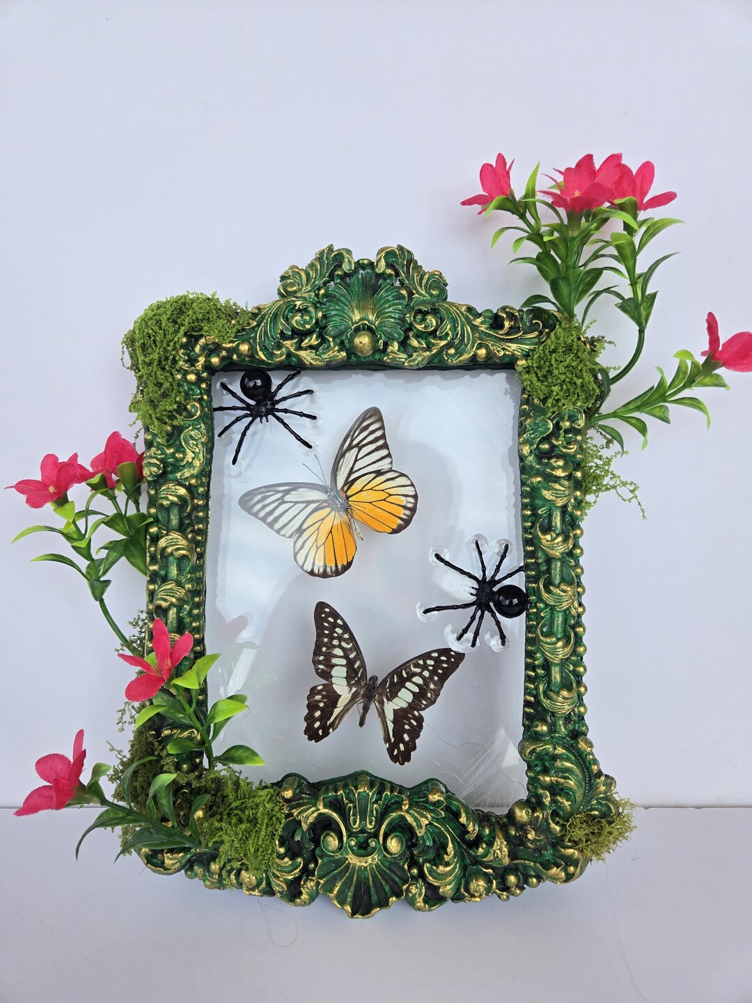 Cottagecore Real Butterfly Frame Art Piece - Etsy