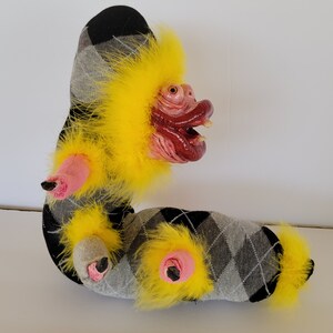 Sock Worm Posable Art Doll