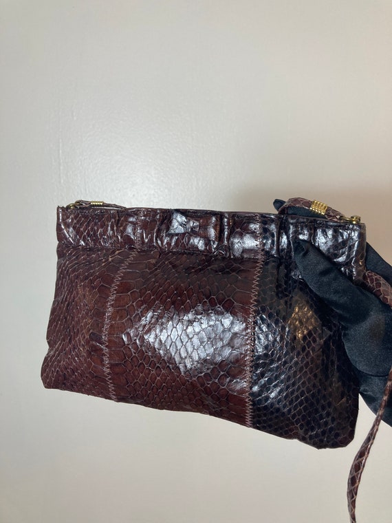 Vintage Python handbag