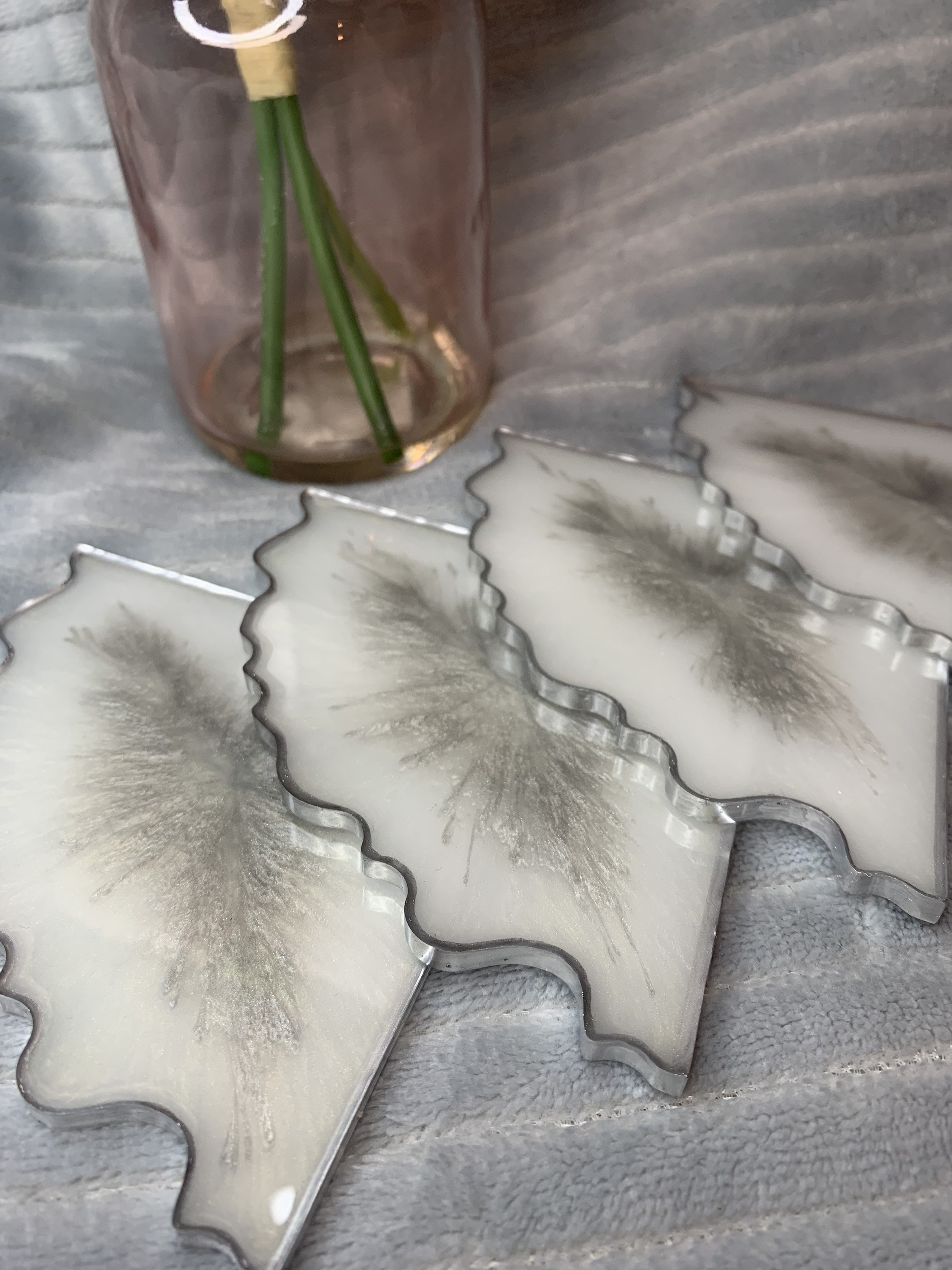 Handmade coasters Etsy