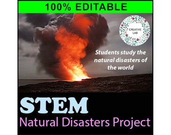 Natural Disasters Project - 100% Editable