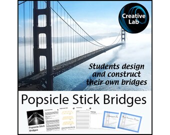 Popsicle Stick Bridge Contest - 100% Editable